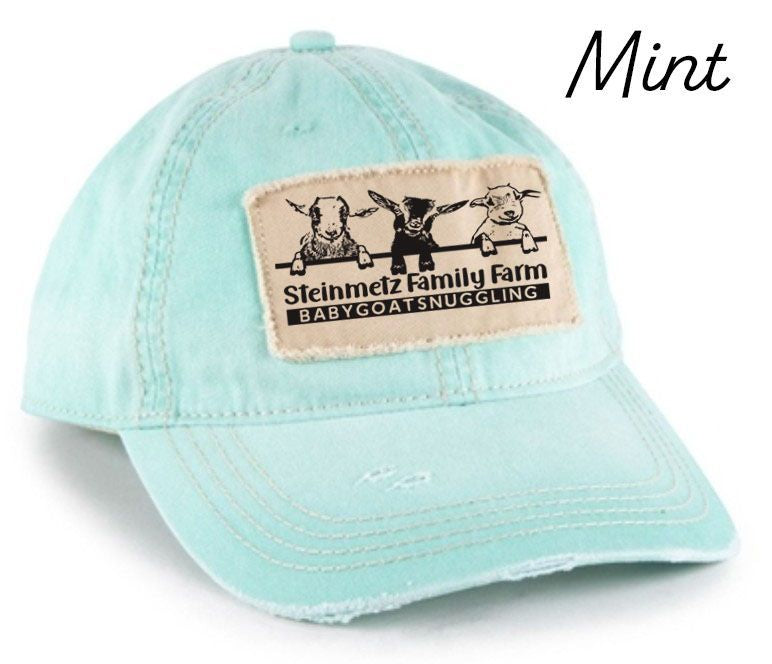 Ladies Vintage Patch Hat