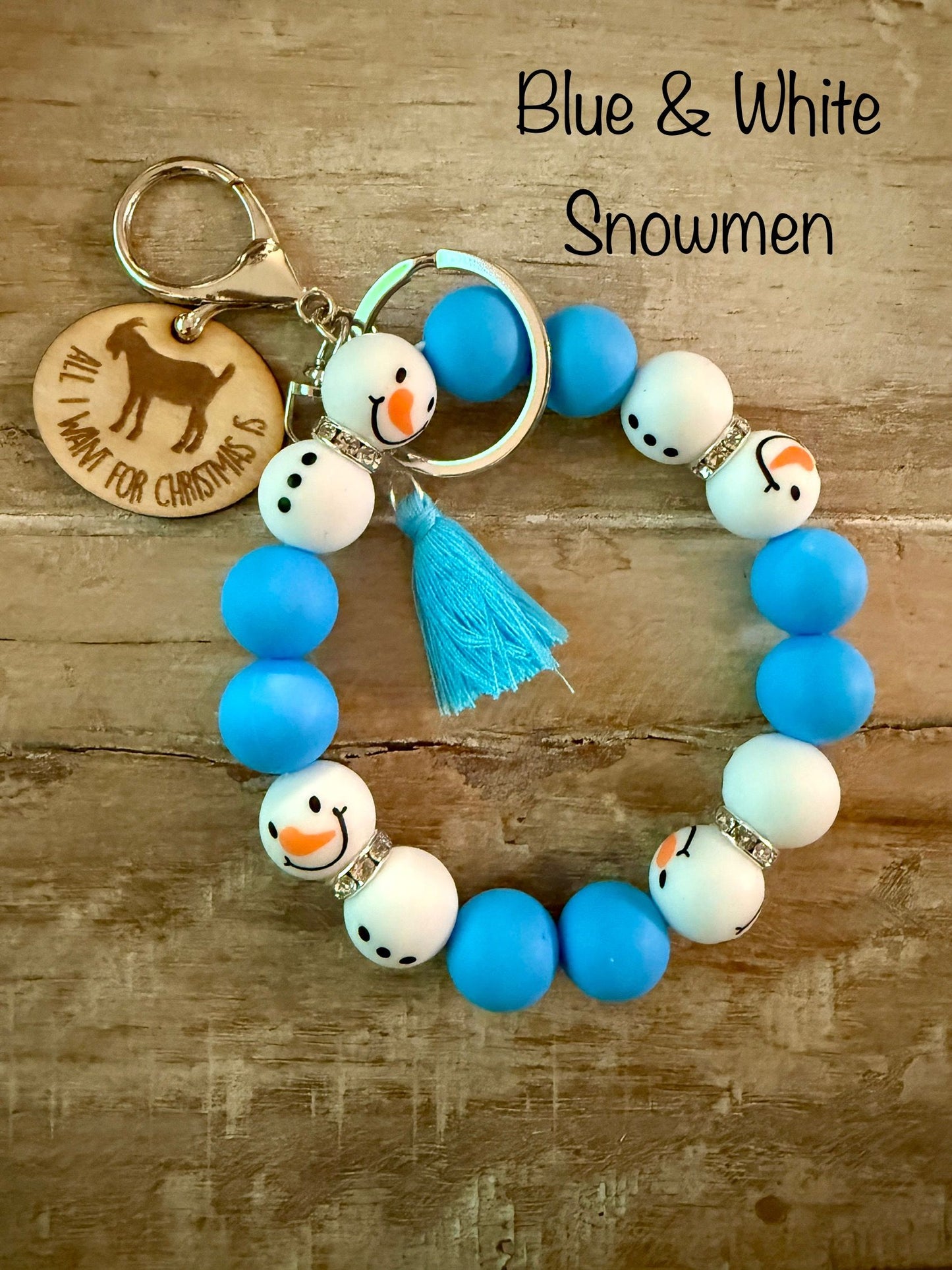 Holiday Wristlet Keychain