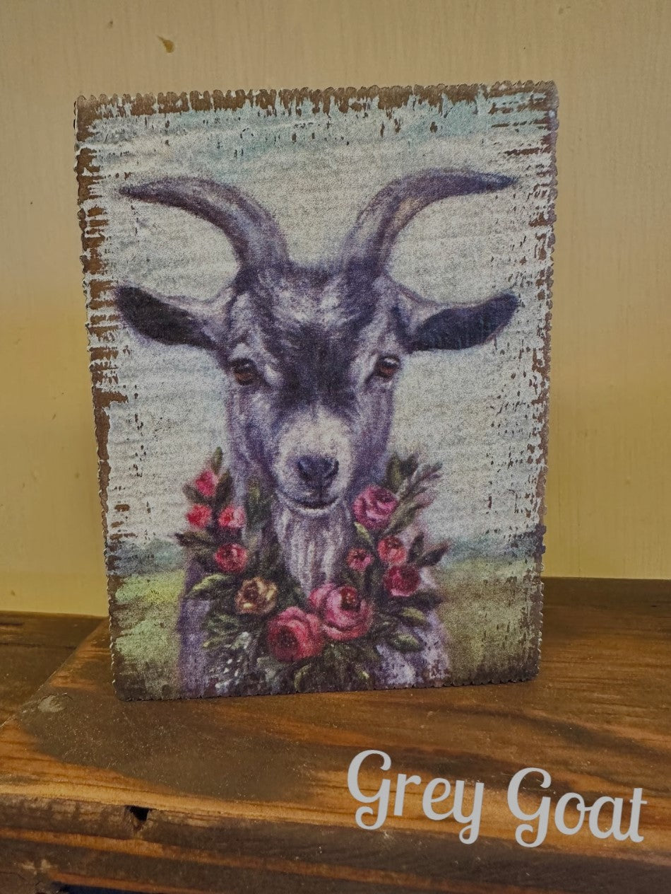 Wooden Goat Blocks