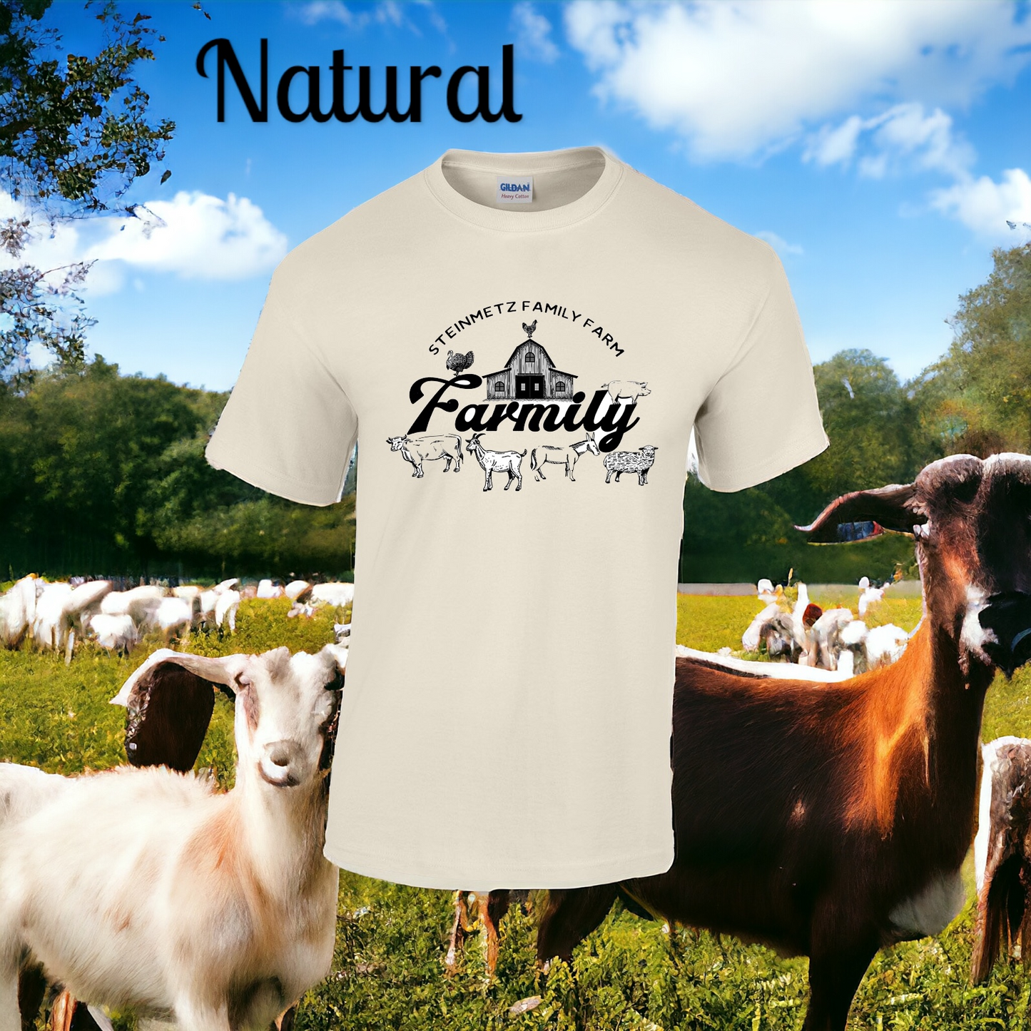 Farmily Adult Short Sleeve Shirt