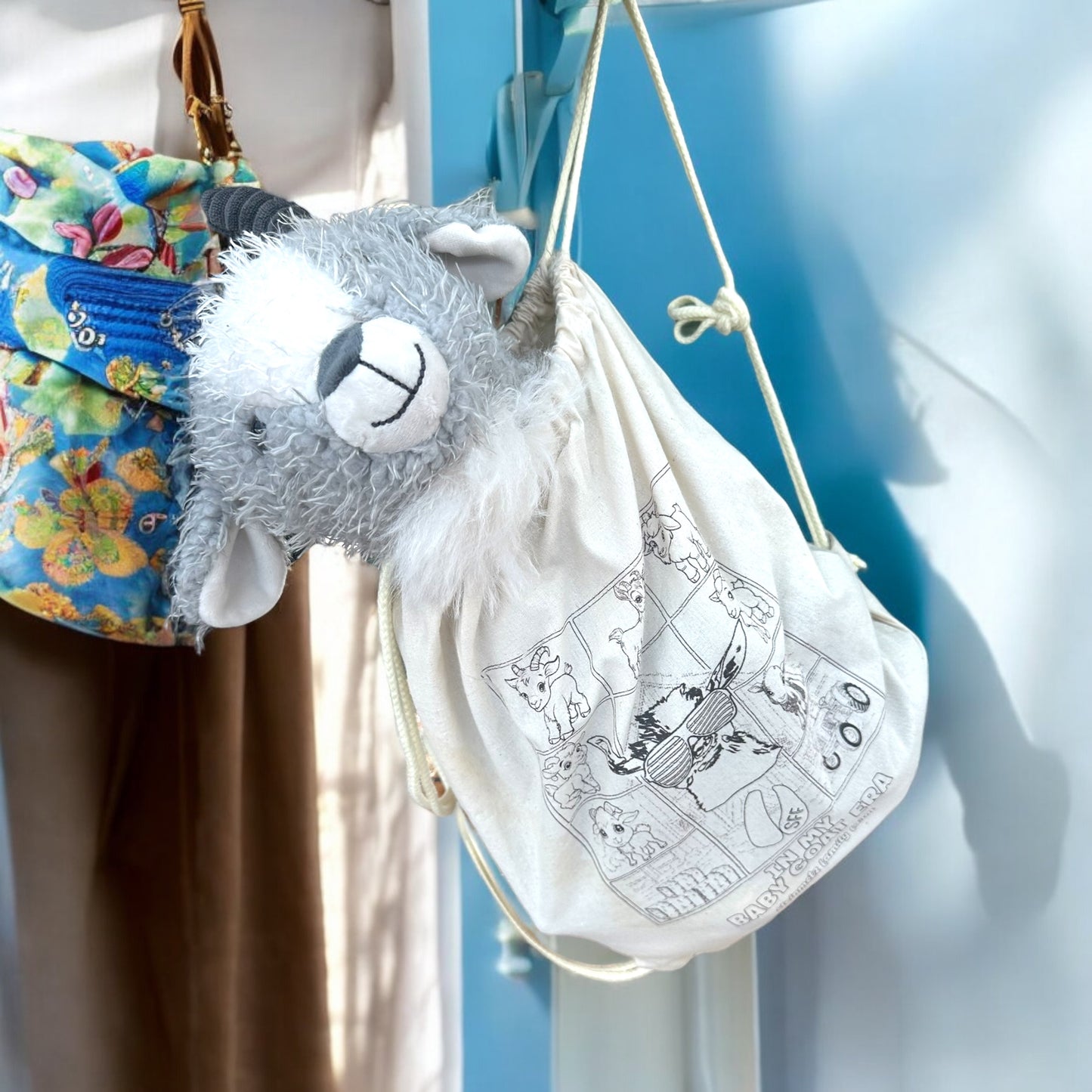 Kids- Goat Color Me Backpack