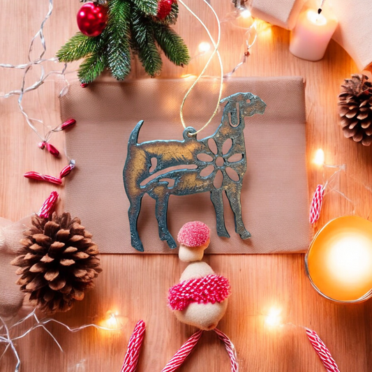 Metal Farm Ornaments