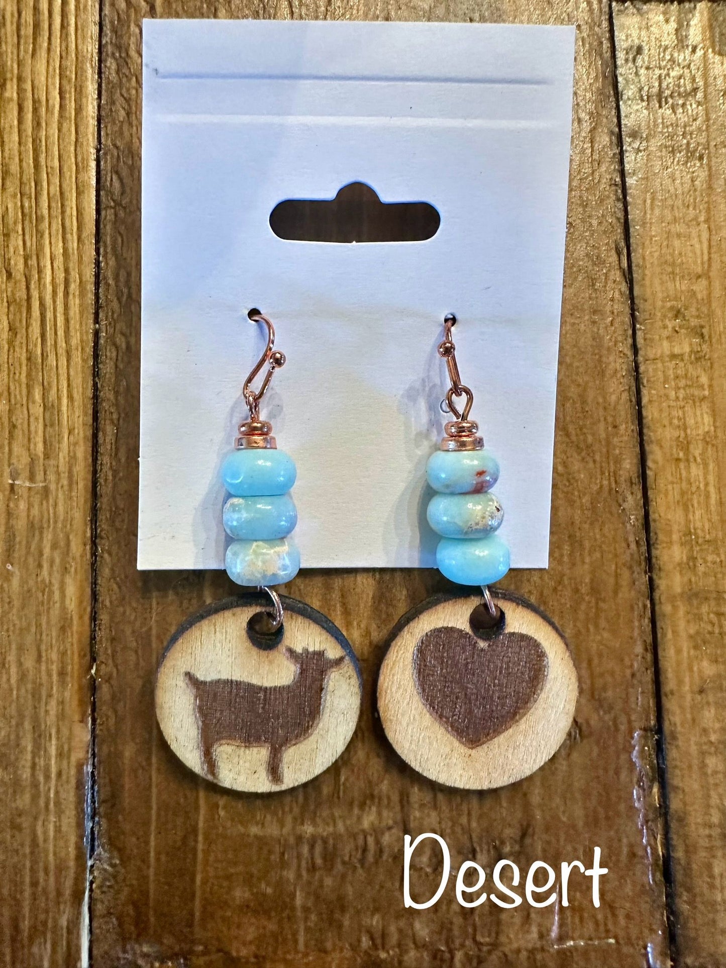 Goat Earrings- Liquidation Sale