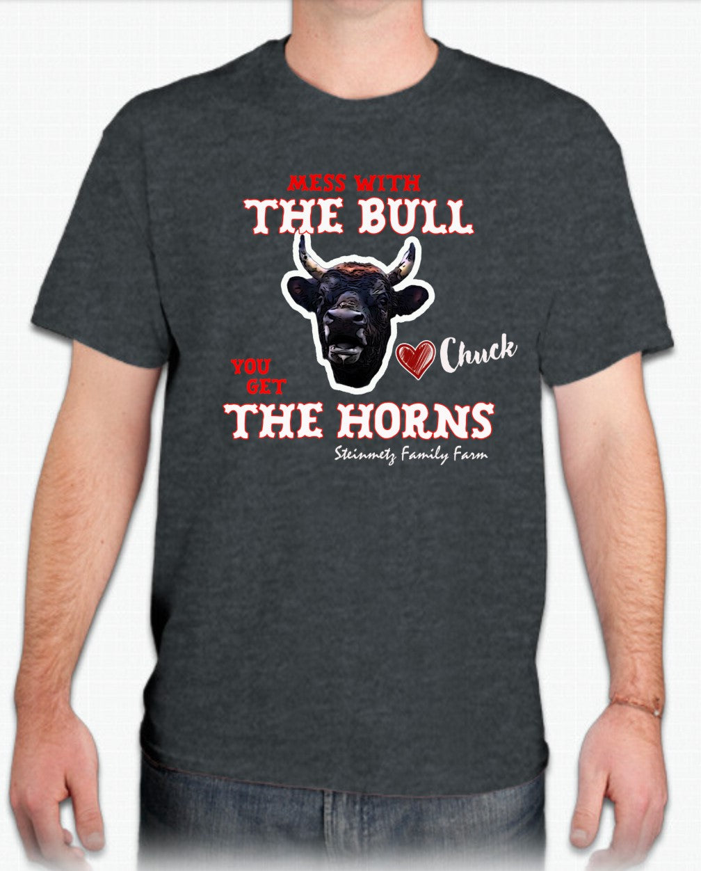 Mess with the Bull Adult Short Sleeve Shirt