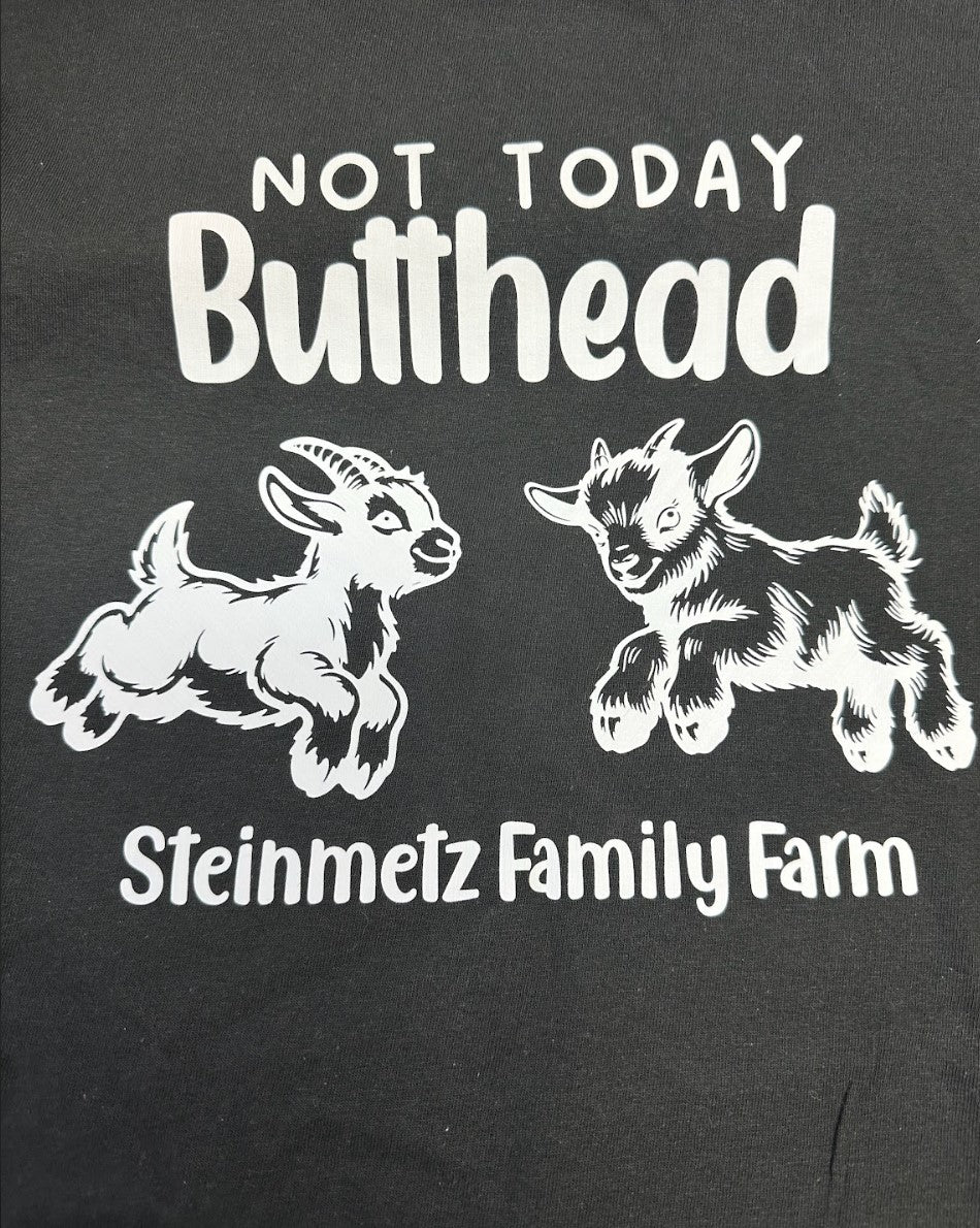 Not Today Butthead Adult Short Sleeve Shirt