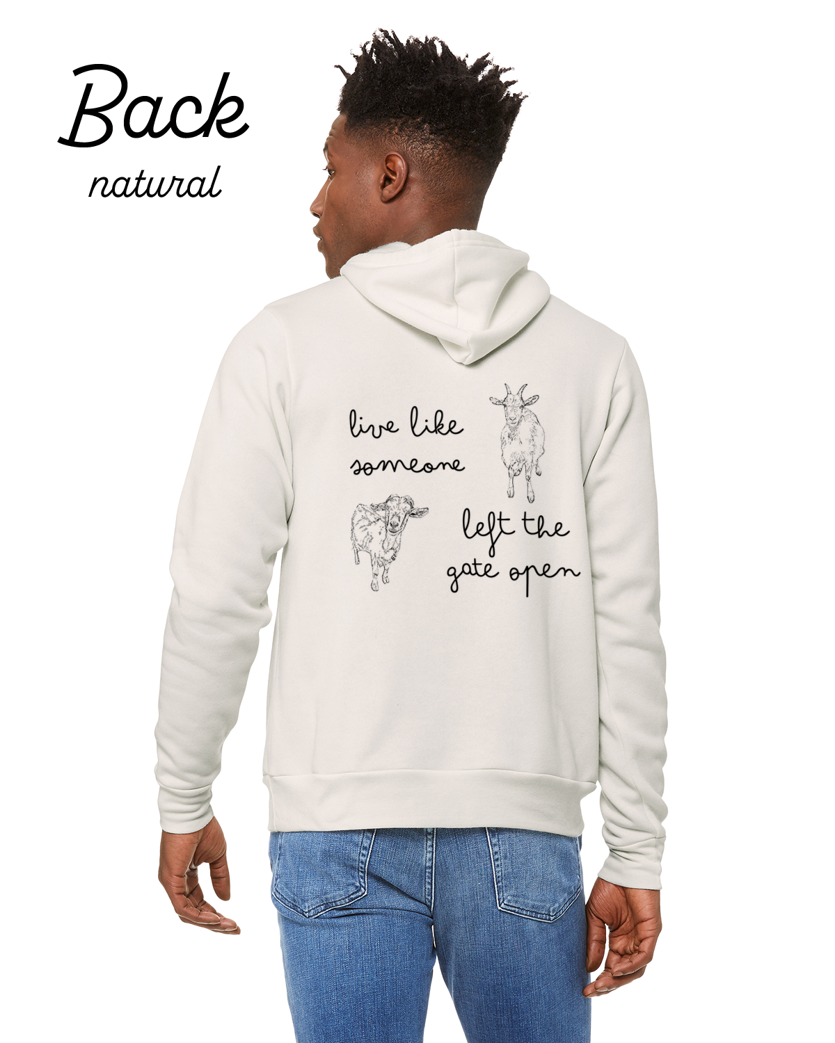 Live Like Someone...Adult Hoodie