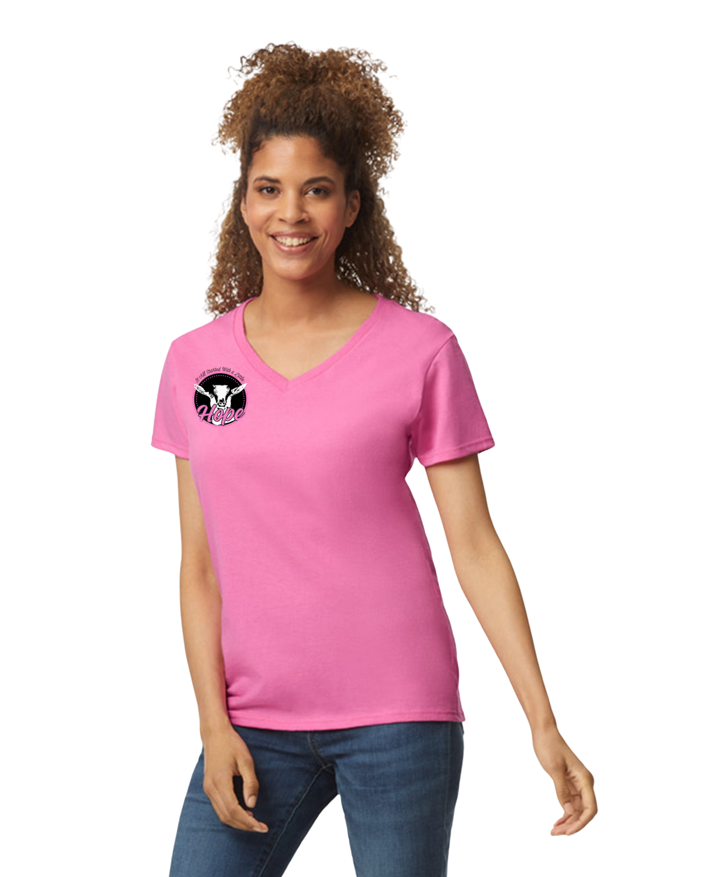 It All Started With...Adult Short Sleeve Shirt