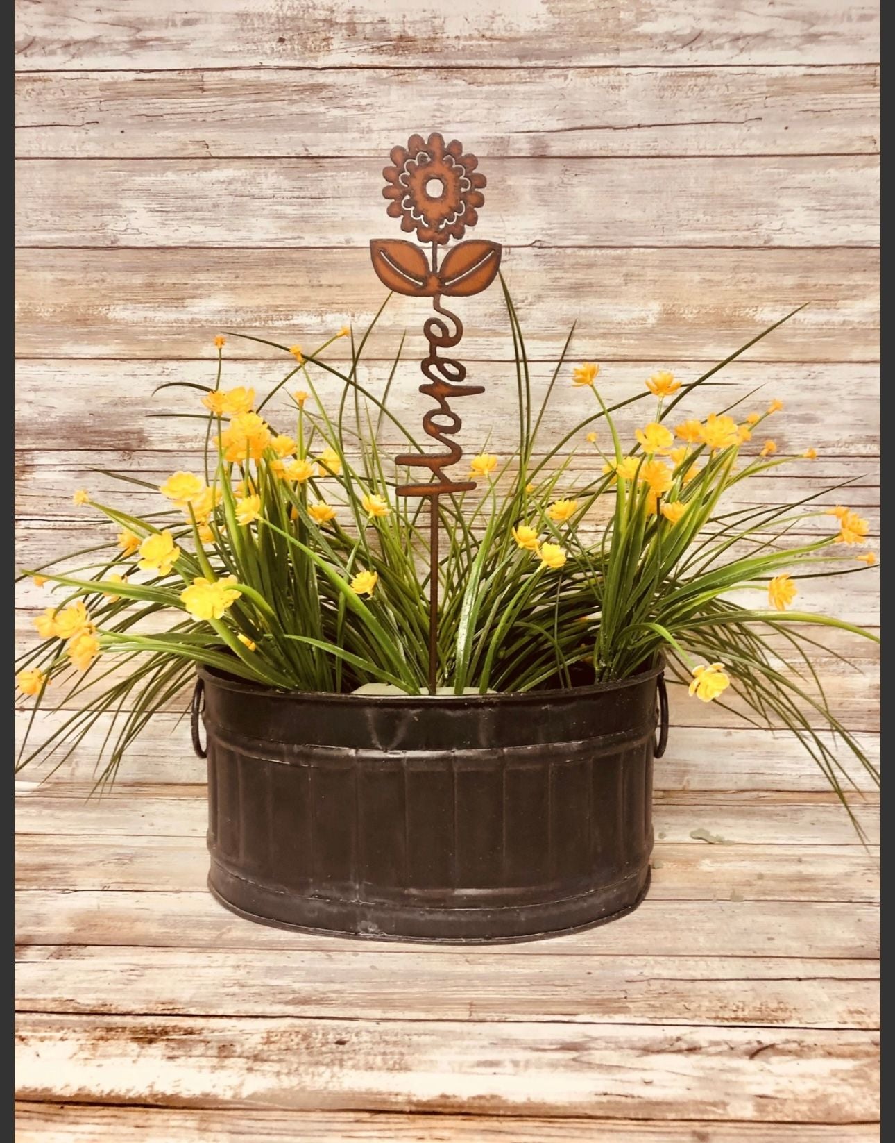 Farm Iron Garden Stakes