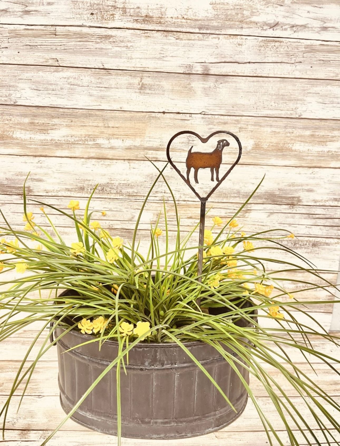 Farm Iron Garden Stakes
