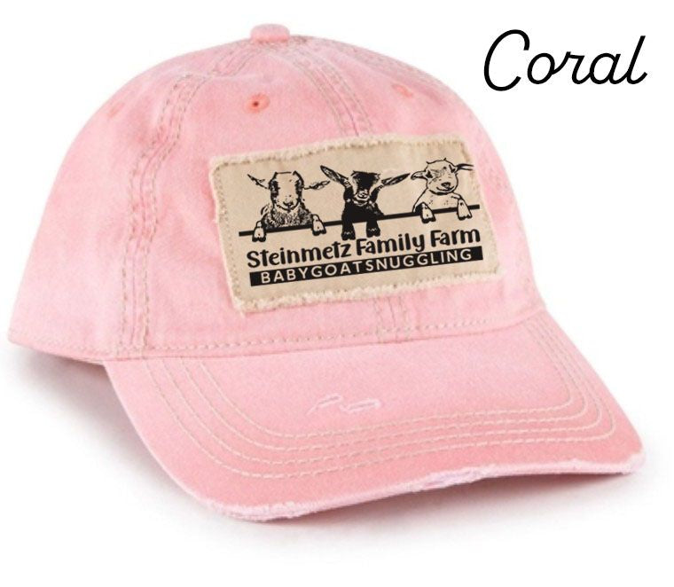 Ladies Vintage Patch Hat