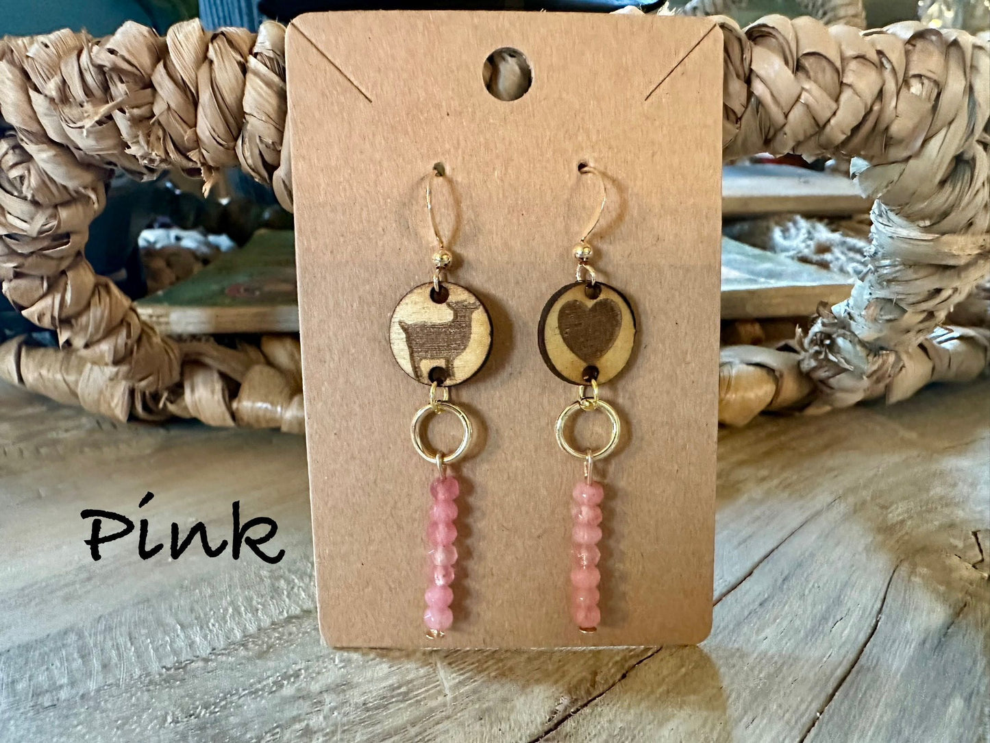 Spring Goat & Hope Earrings- Liquidation Sale