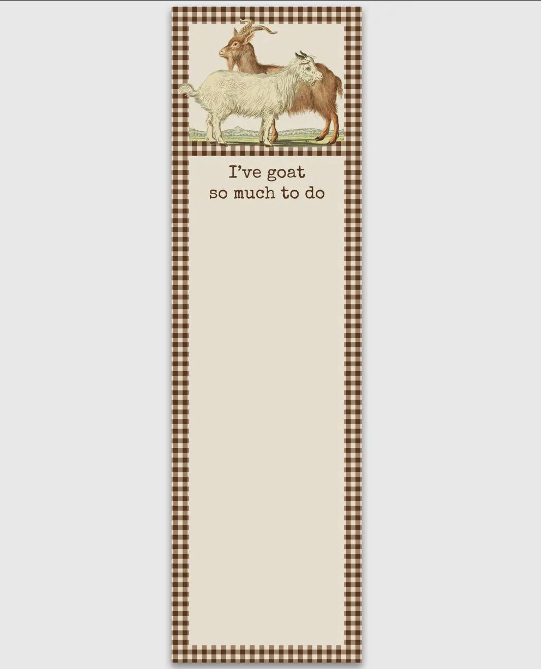 Goat Notepad