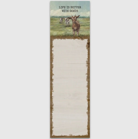 Goat Notepad