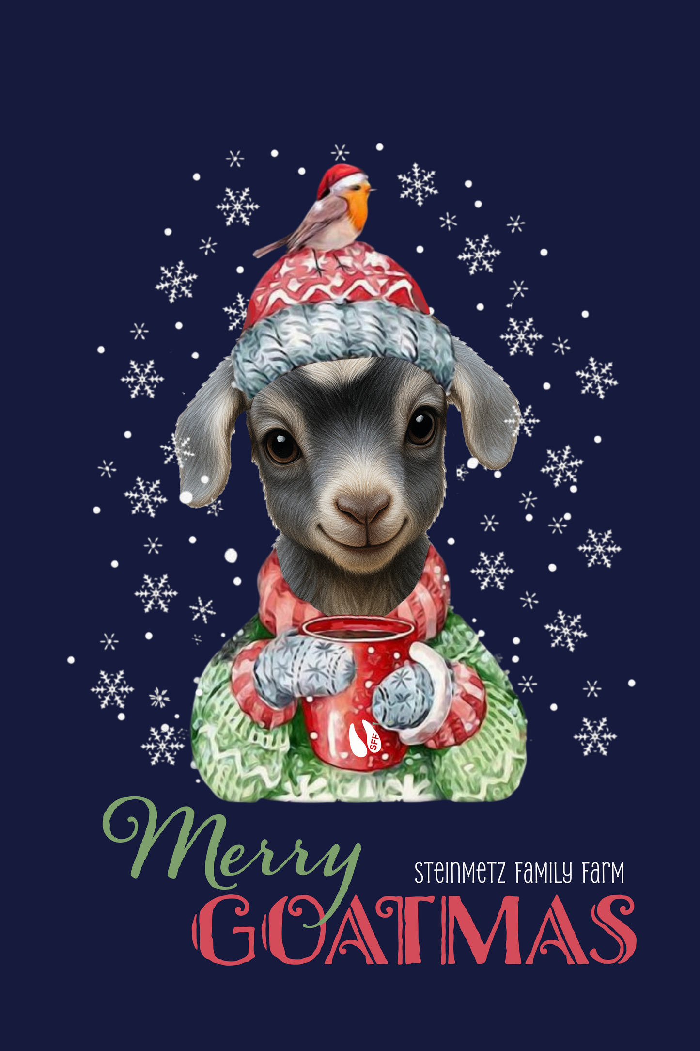 Kids Merry Goatmas Shirt