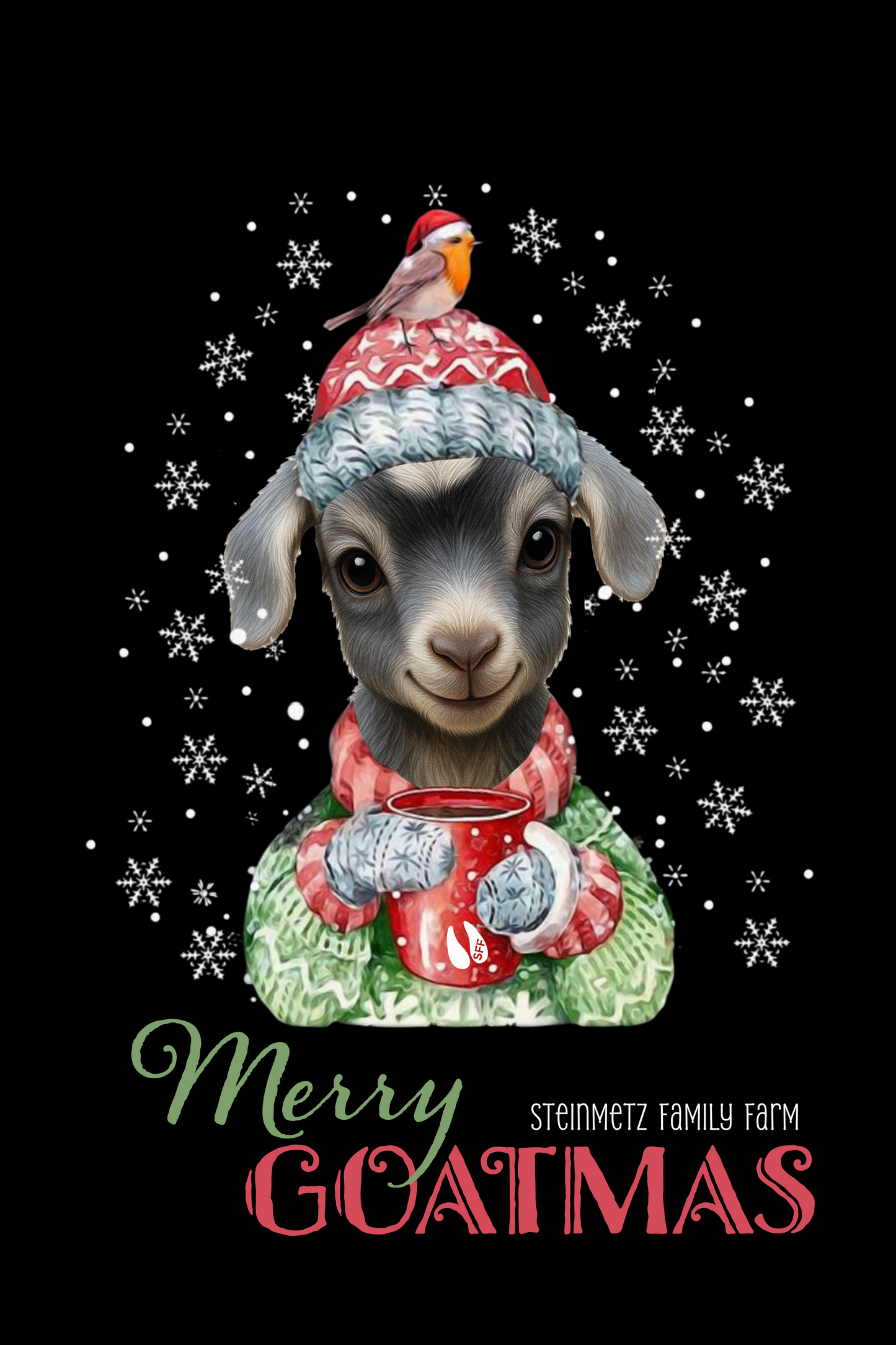 Kids Merry Goatmas Shirt