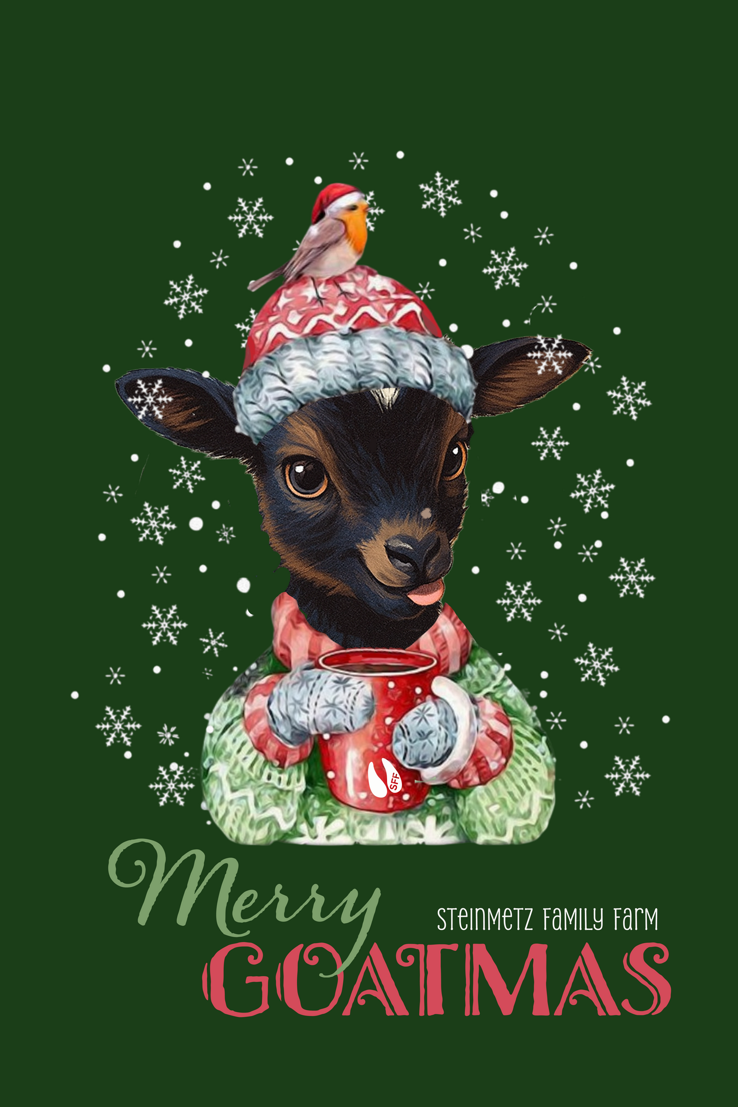 Kids Merry Goatmas Shirt