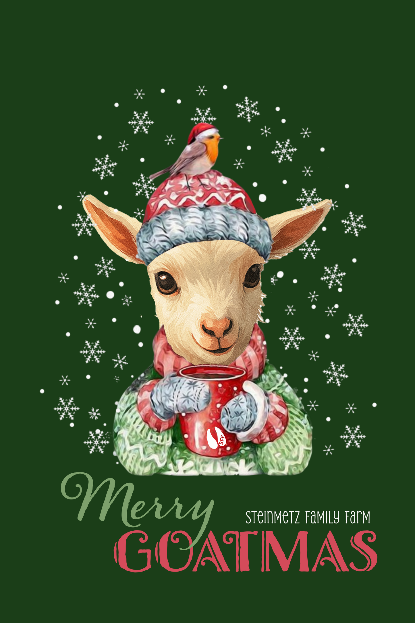 Kids Merry Goatmas Shirt
