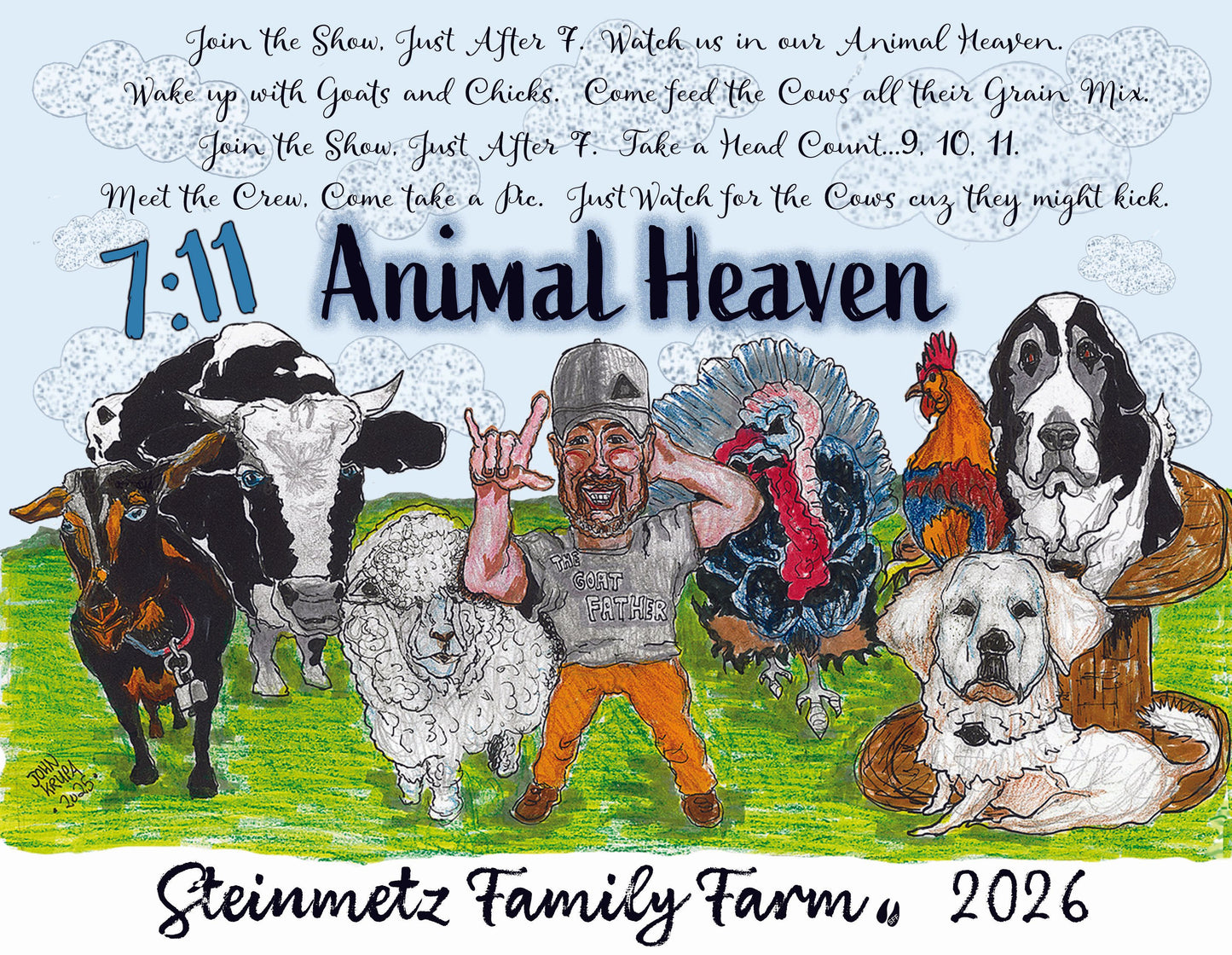 7:11 Animal Heaven Tumbler