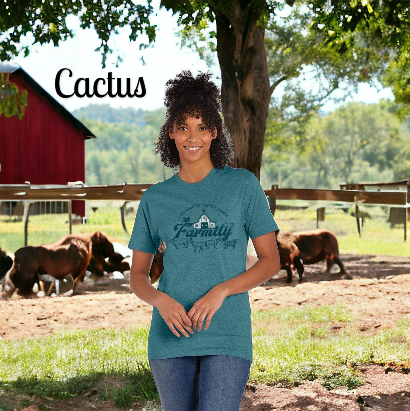 Farmily Adult Short Sleeve Shirt
