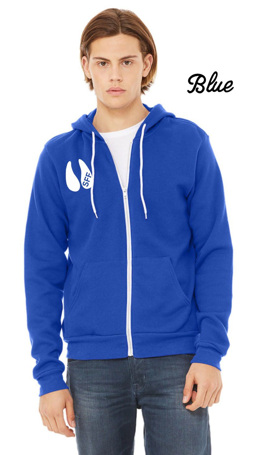 Hope Logo Adult Zip Up Sweatshirts