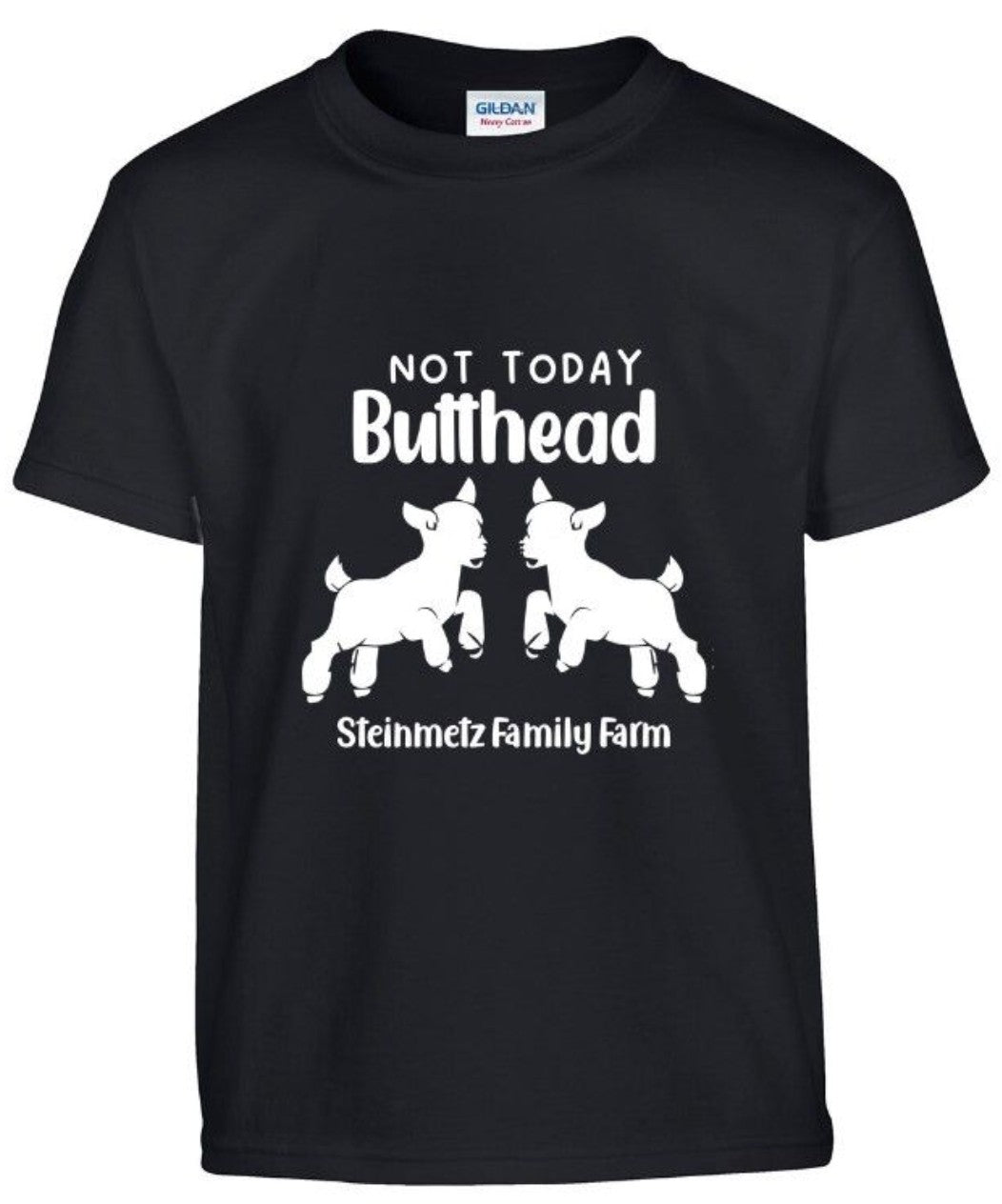 Kids- Not Today Butthead Short Sleeve Shirt