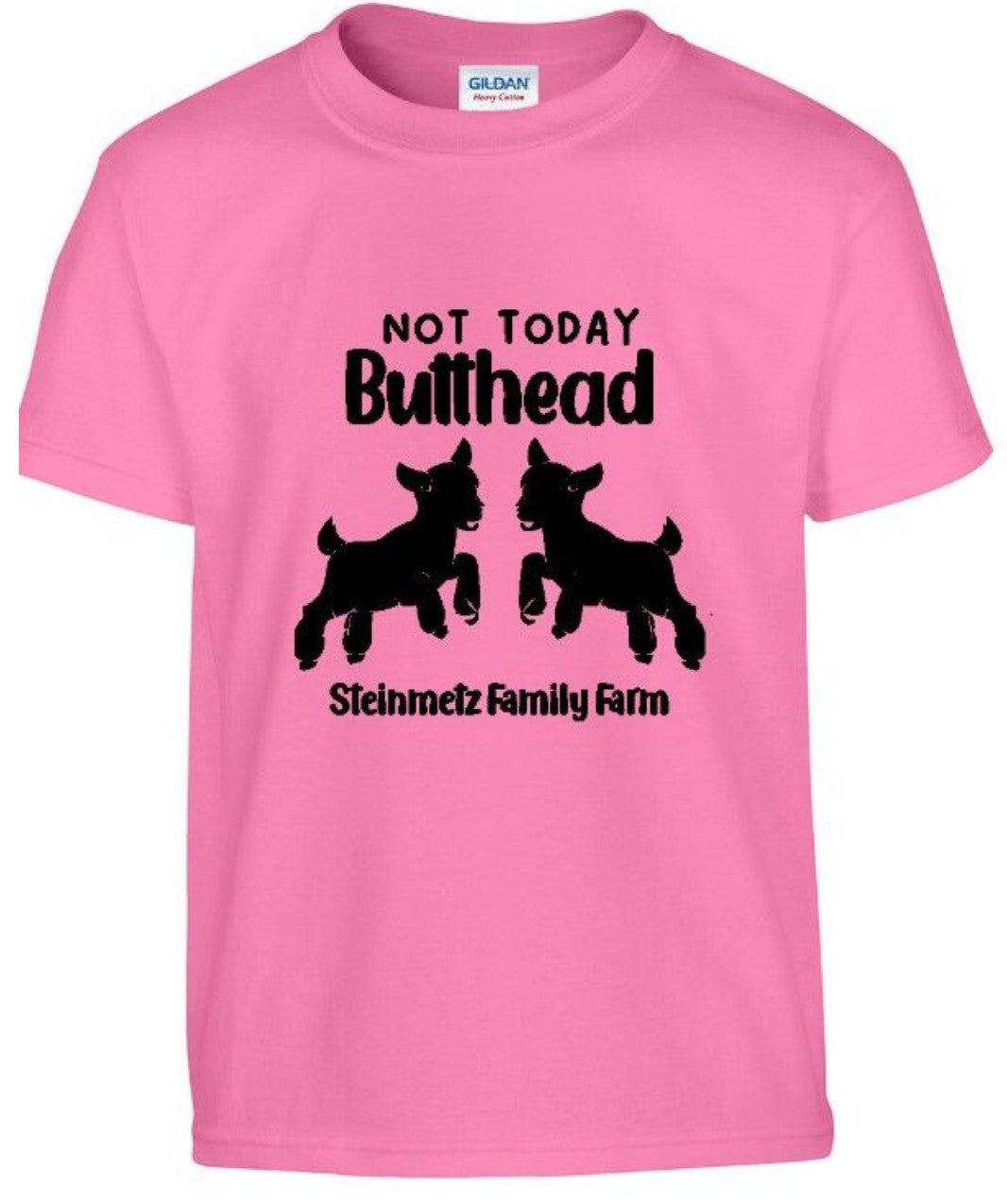 Kids- Not Today Butthead Short Sleeve Shirt