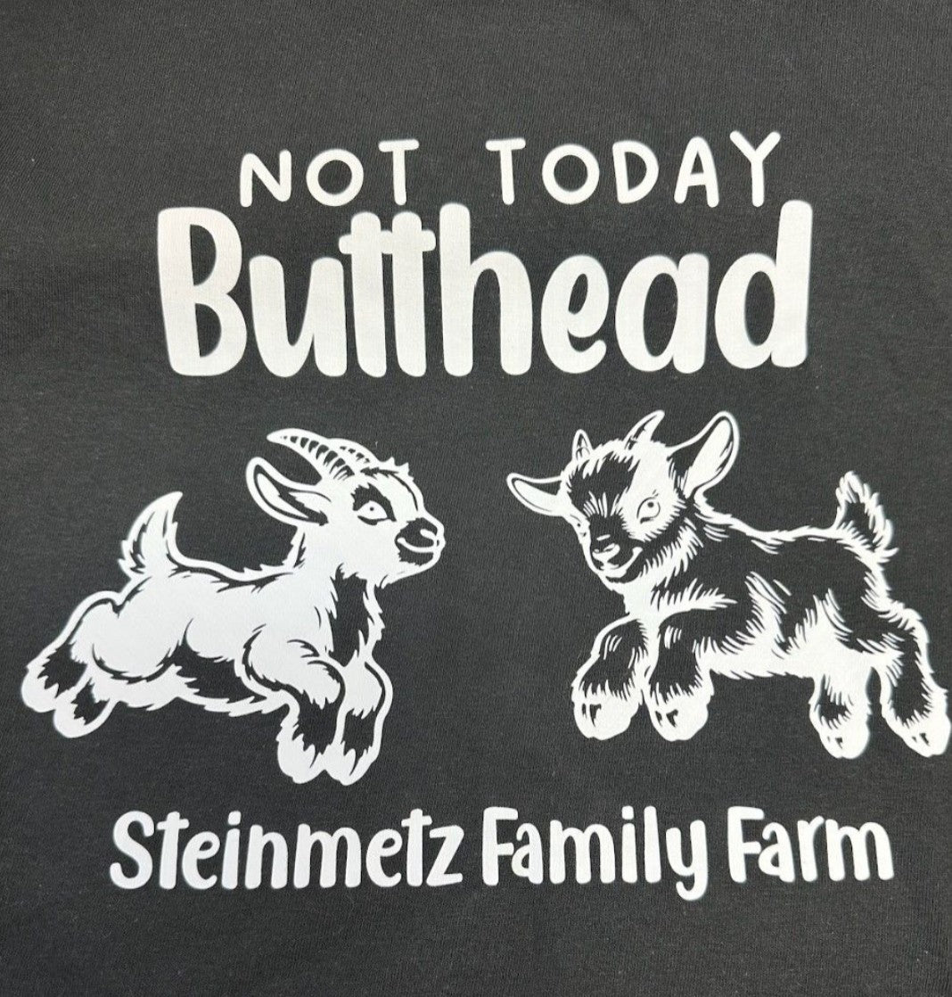 Not Today Butthead Adult Short Sleeve Shirt