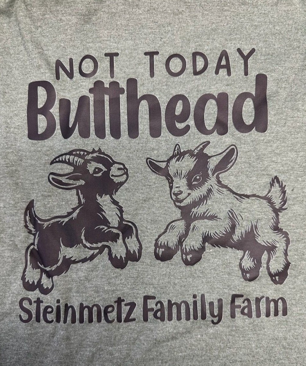 Not Today Butthead Adult Short Sleeve Shirt