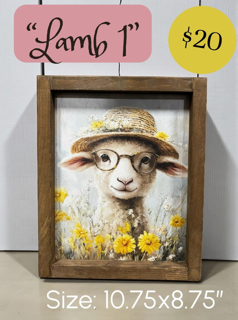 Framed Farm Art
