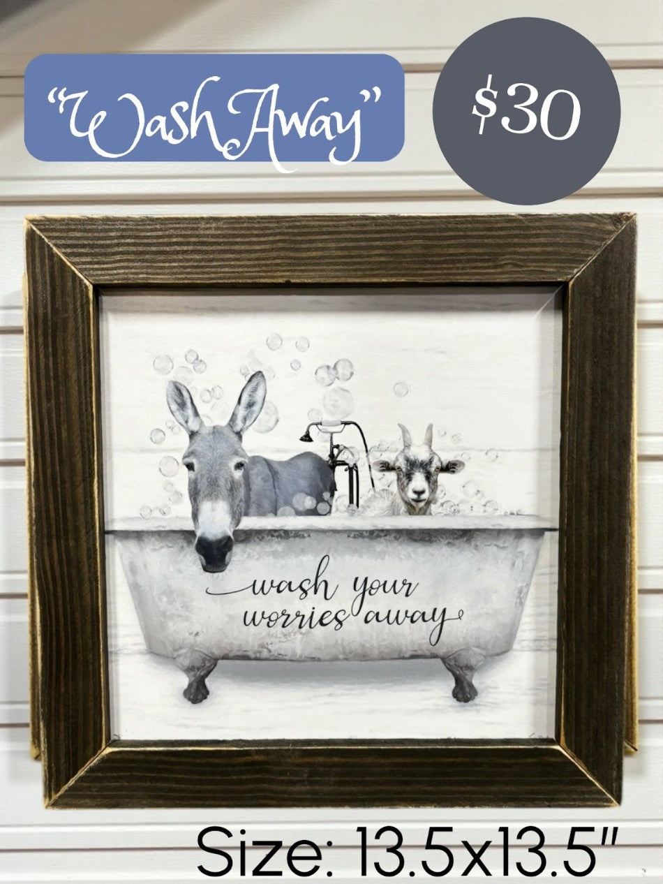 Framed Farm Art