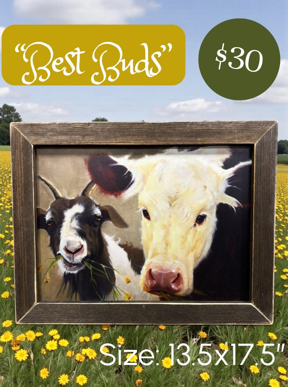 Framed Farm Art