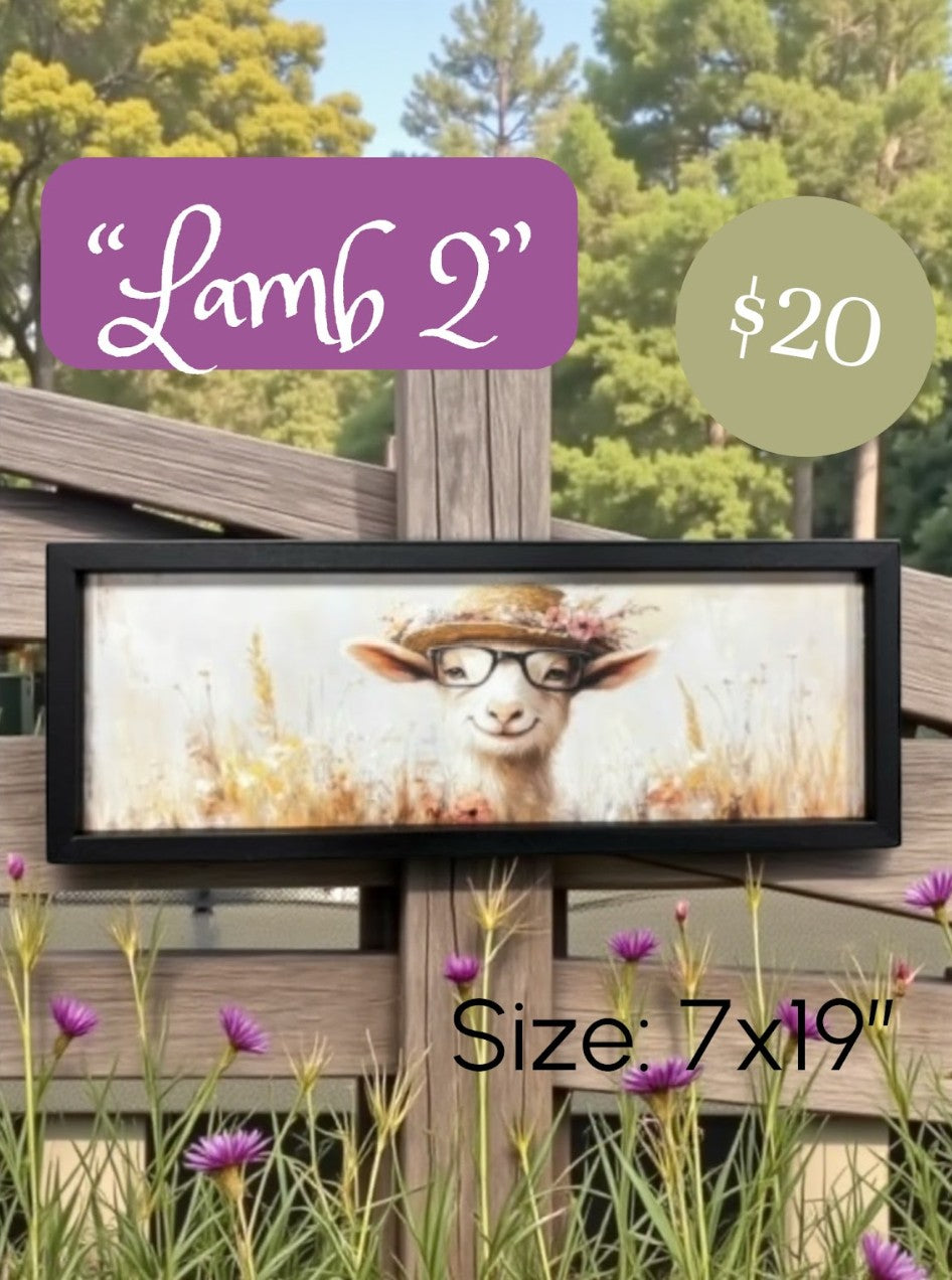 Framed Farm Art