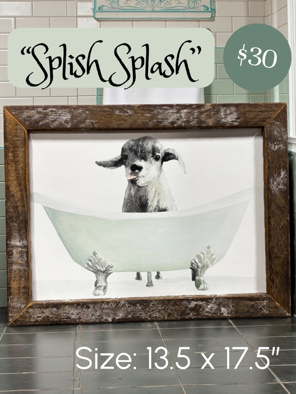Framed Farm Art