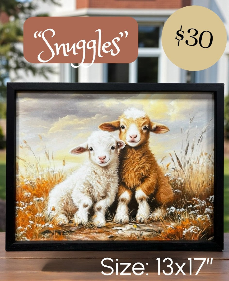Framed Farm Art