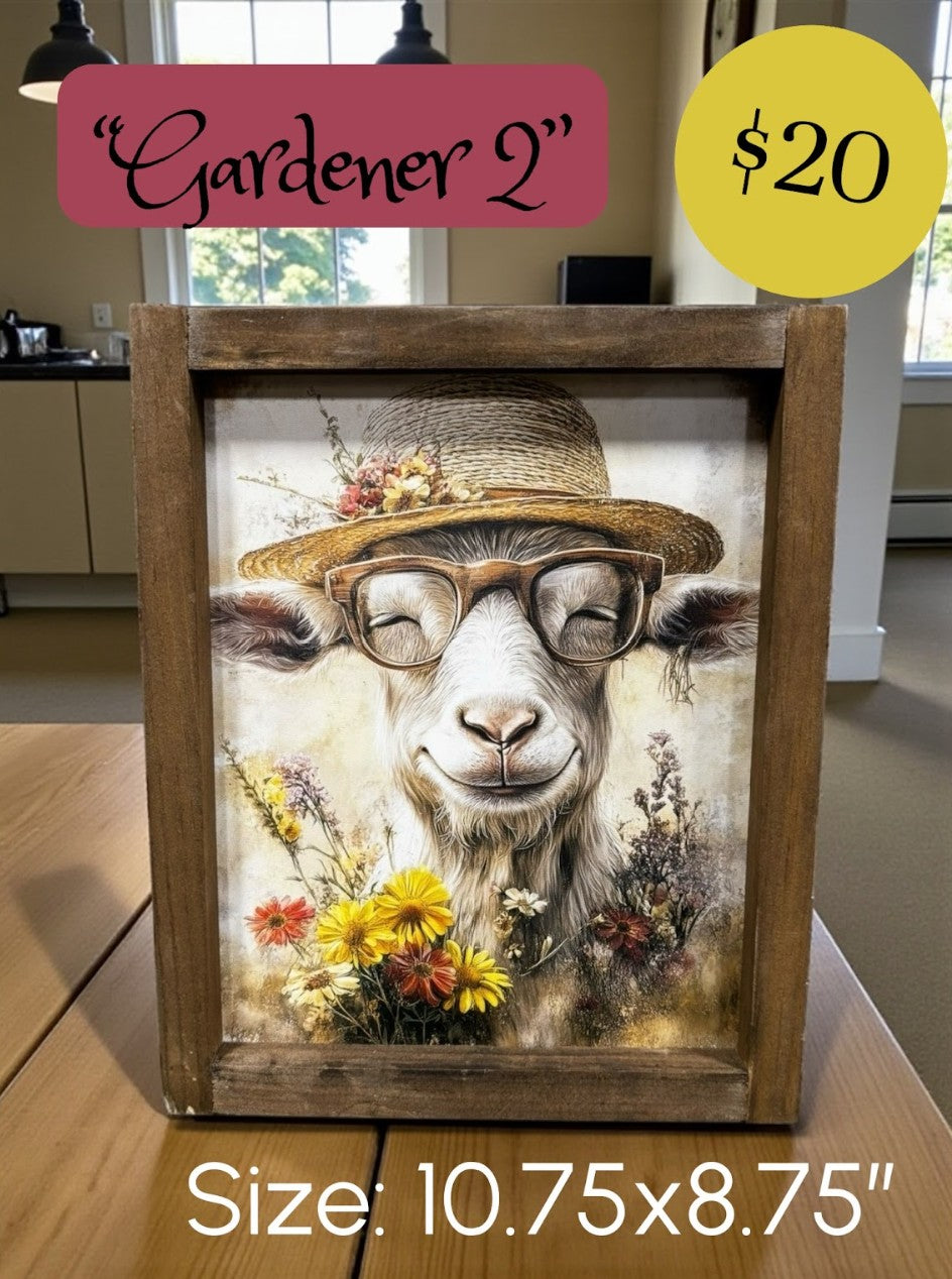 Framed Farm Art