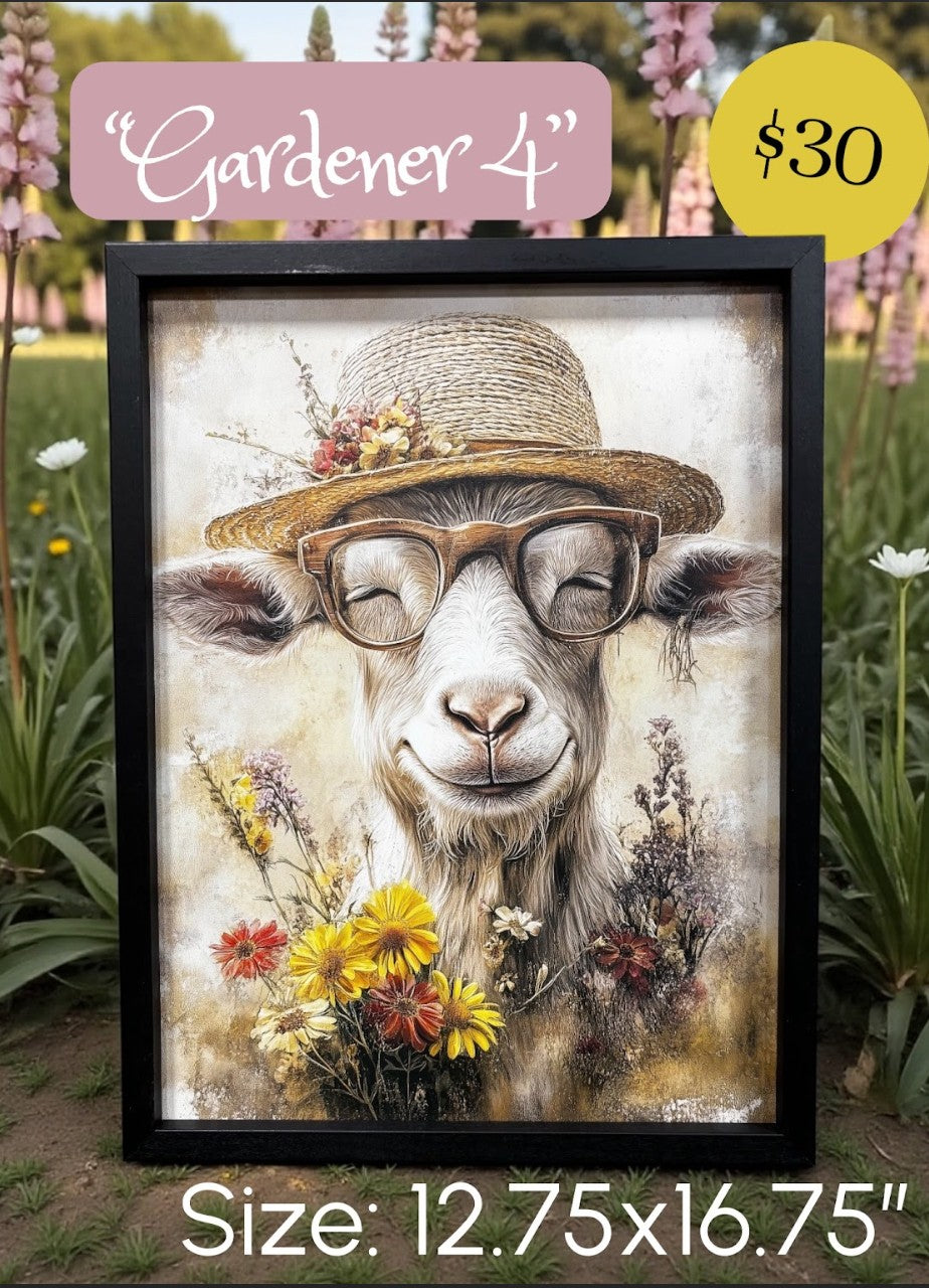 Framed Farm Art