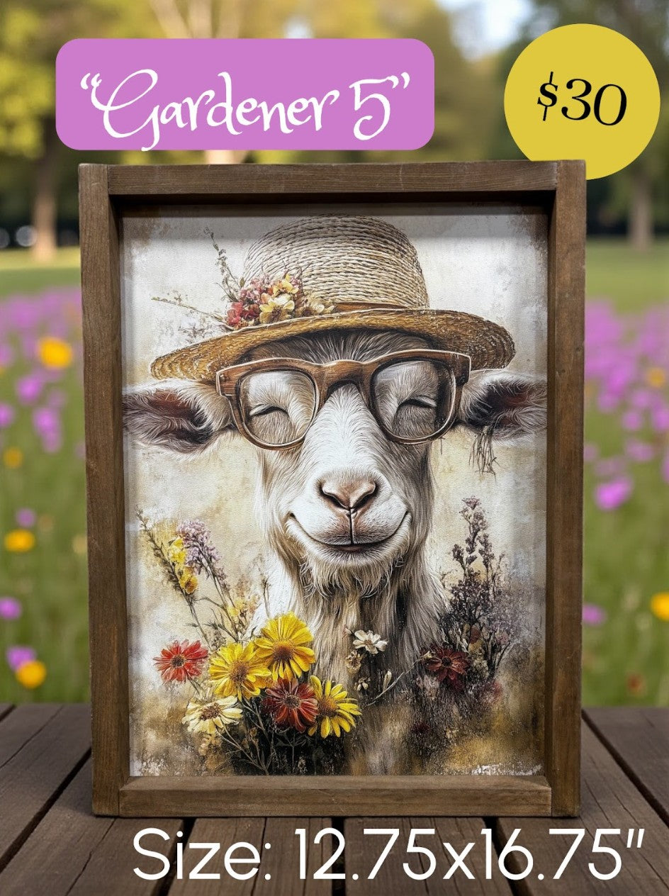 Framed Farm Art