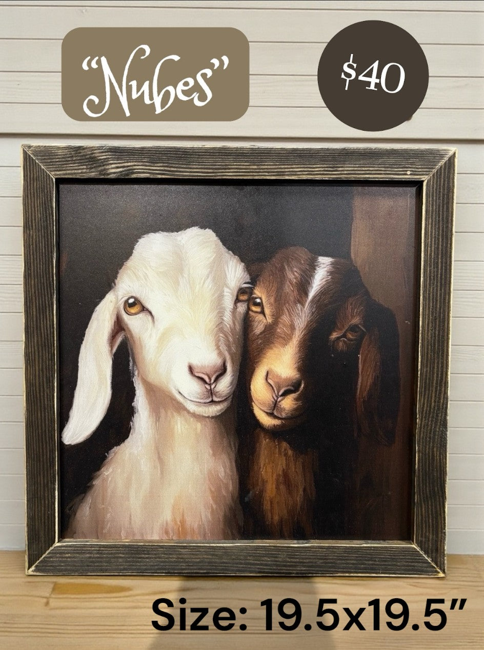 Framed Farm Art