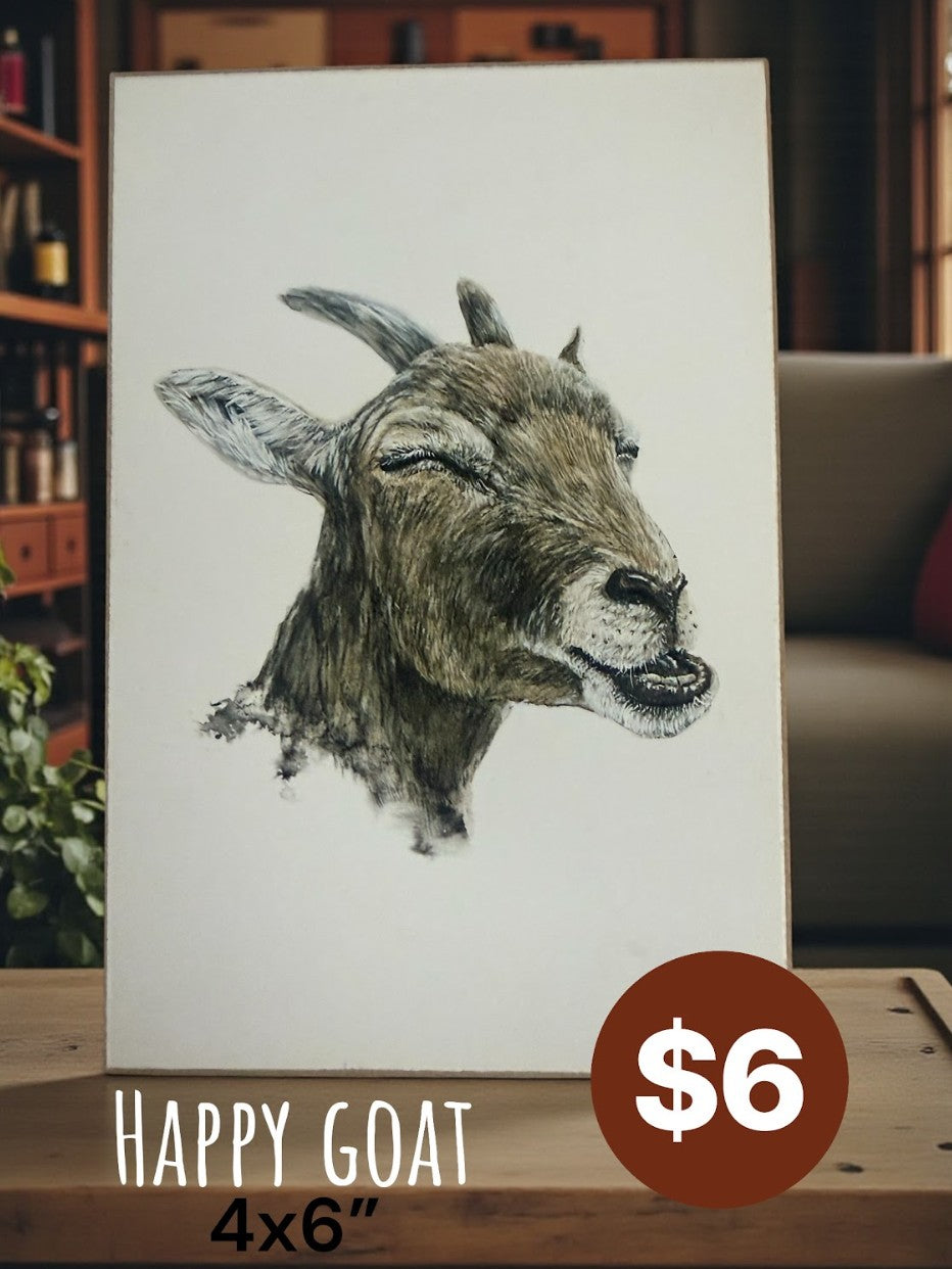 Wooden Goat Blocks