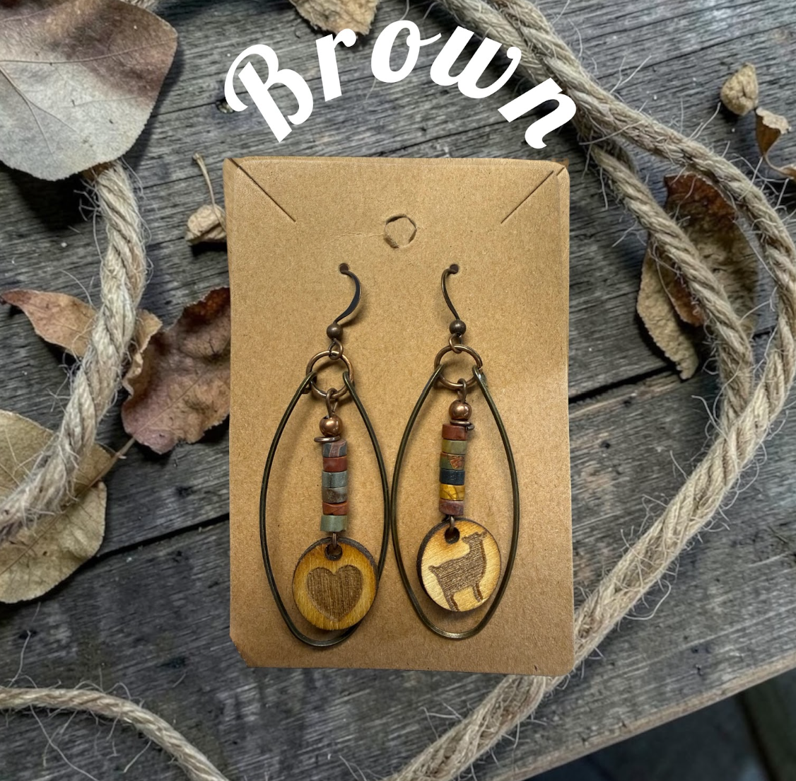 Goat Earrings- NEW!