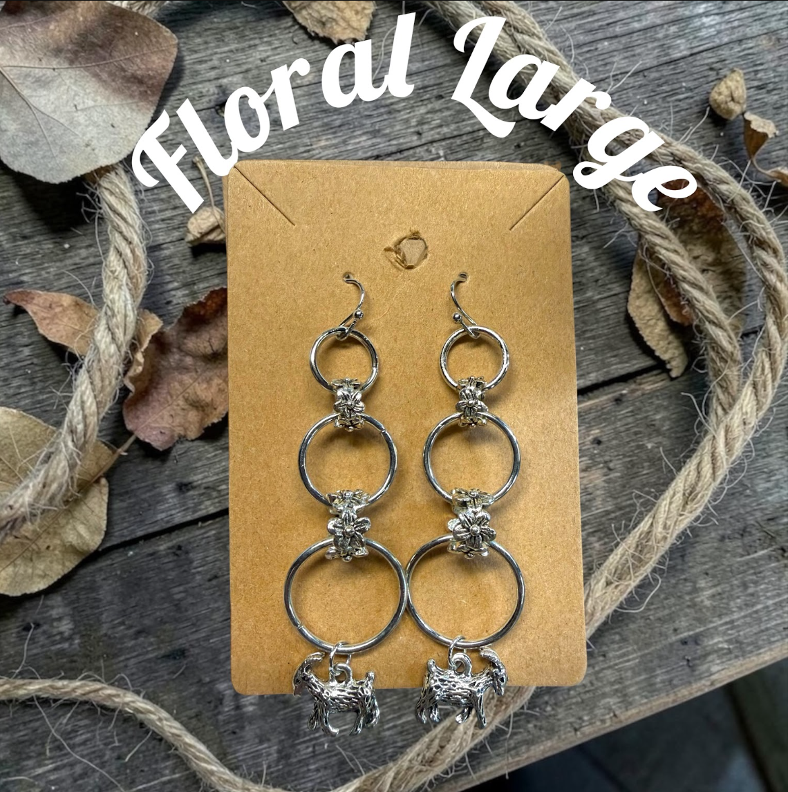 Goat Earrings- NEW!