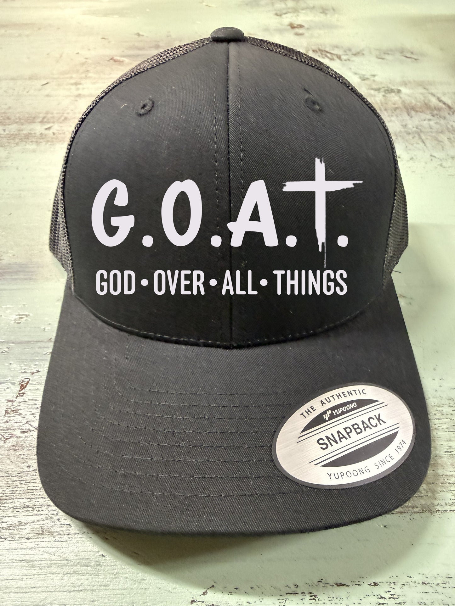 GOAT Snapback Trucker Hat
