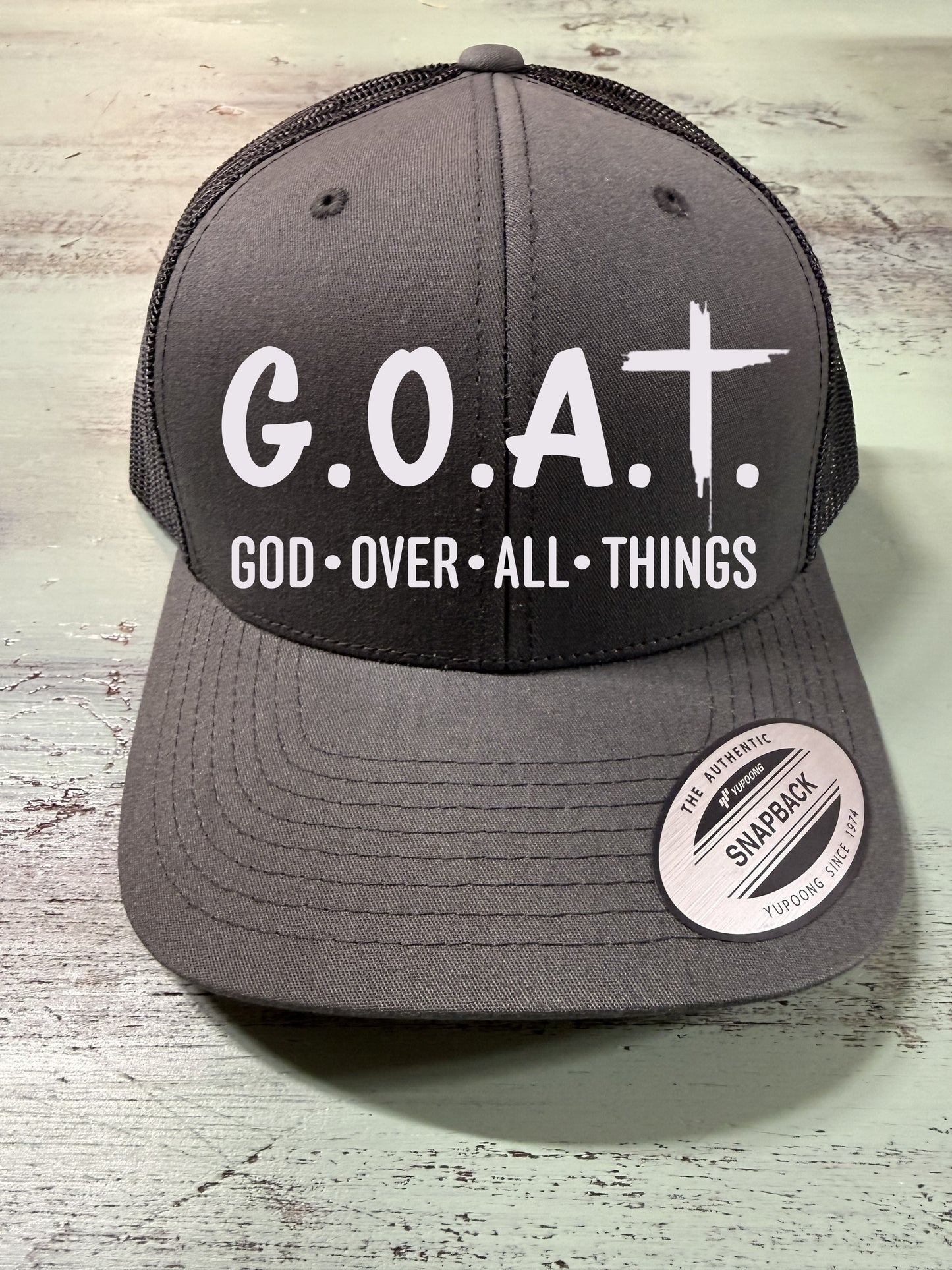 GOAT Snapback Trucker Hat