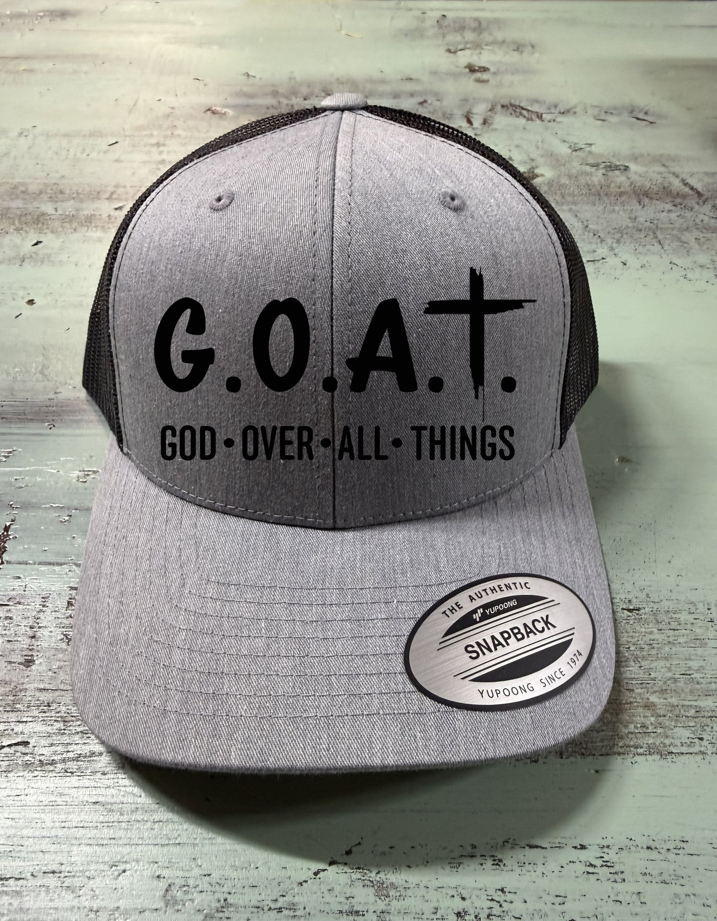 GOAT Snapback Trucker Hat