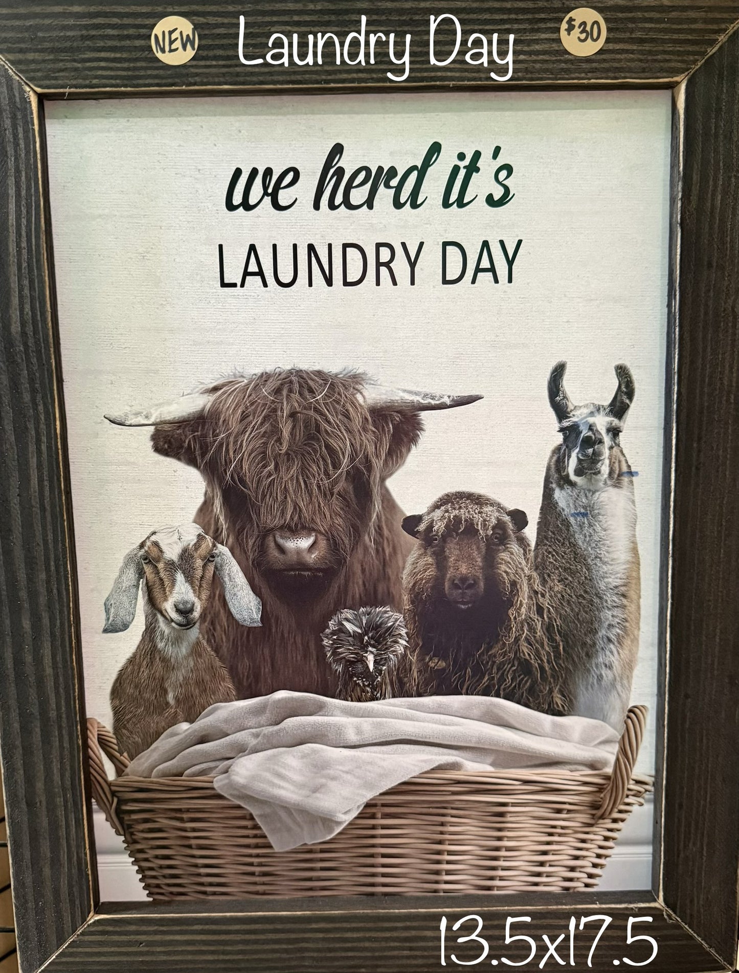 New Framed Farm Artwork