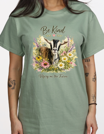 Mary on the Farm Short Sleeve Shirt