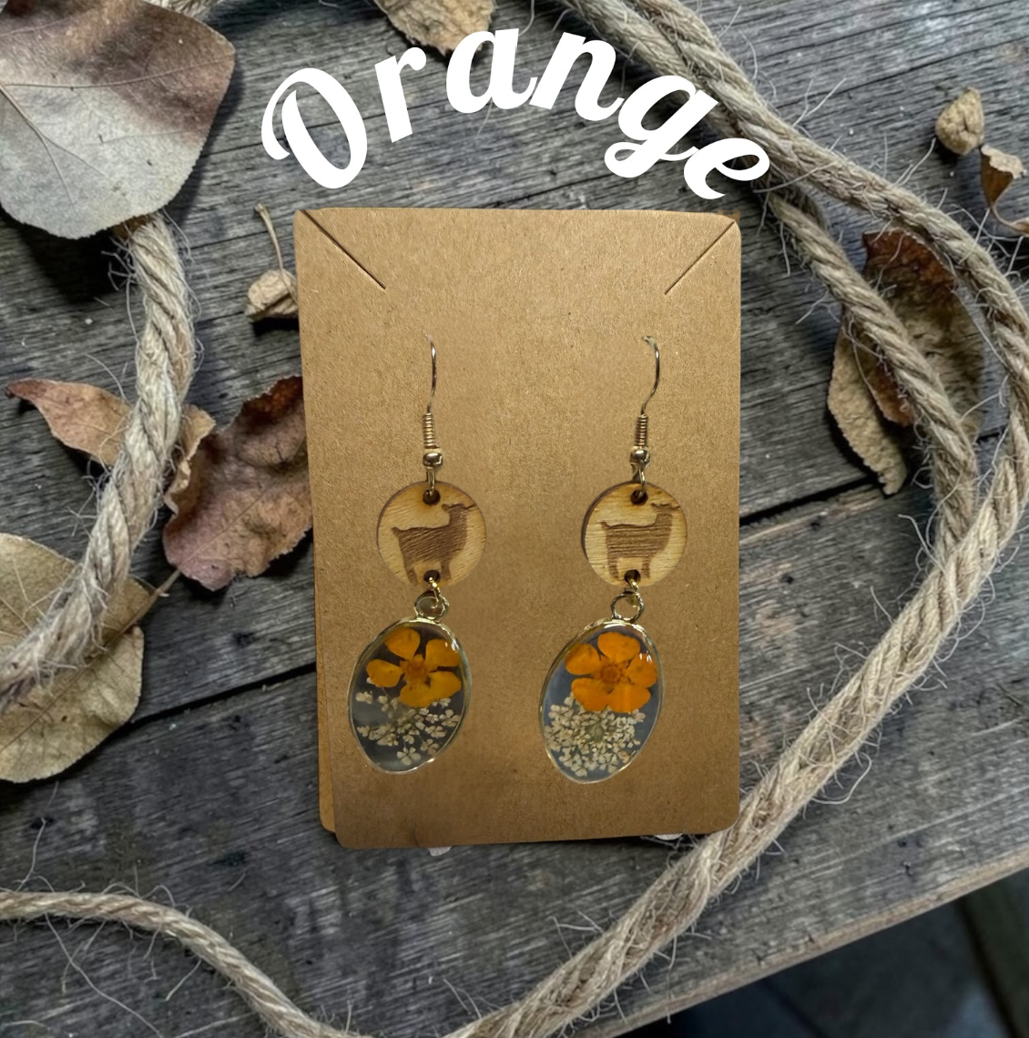 Goat Earrings- NEW!