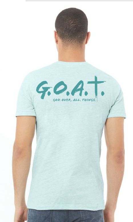 GOAT: God Over All Things Short Sleeve Adult Shirt