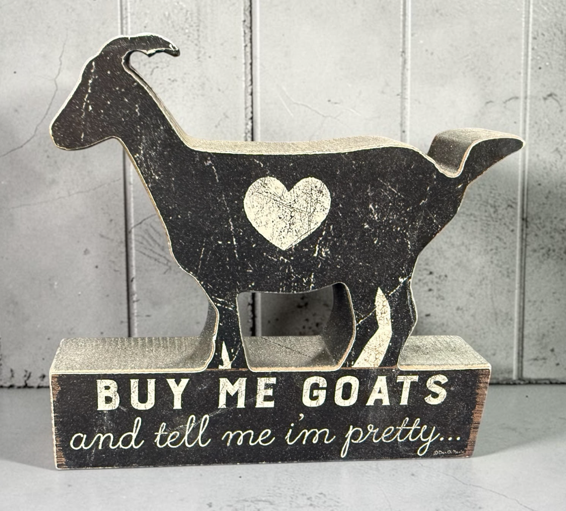 Buy Me Goats Sign