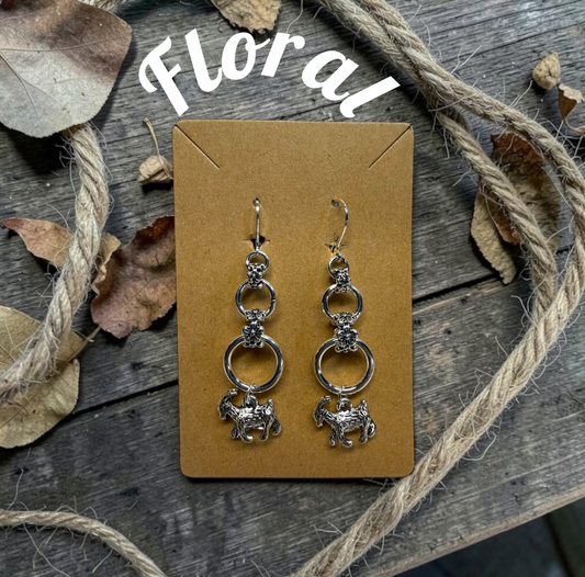 Goat Earrings- NEW!